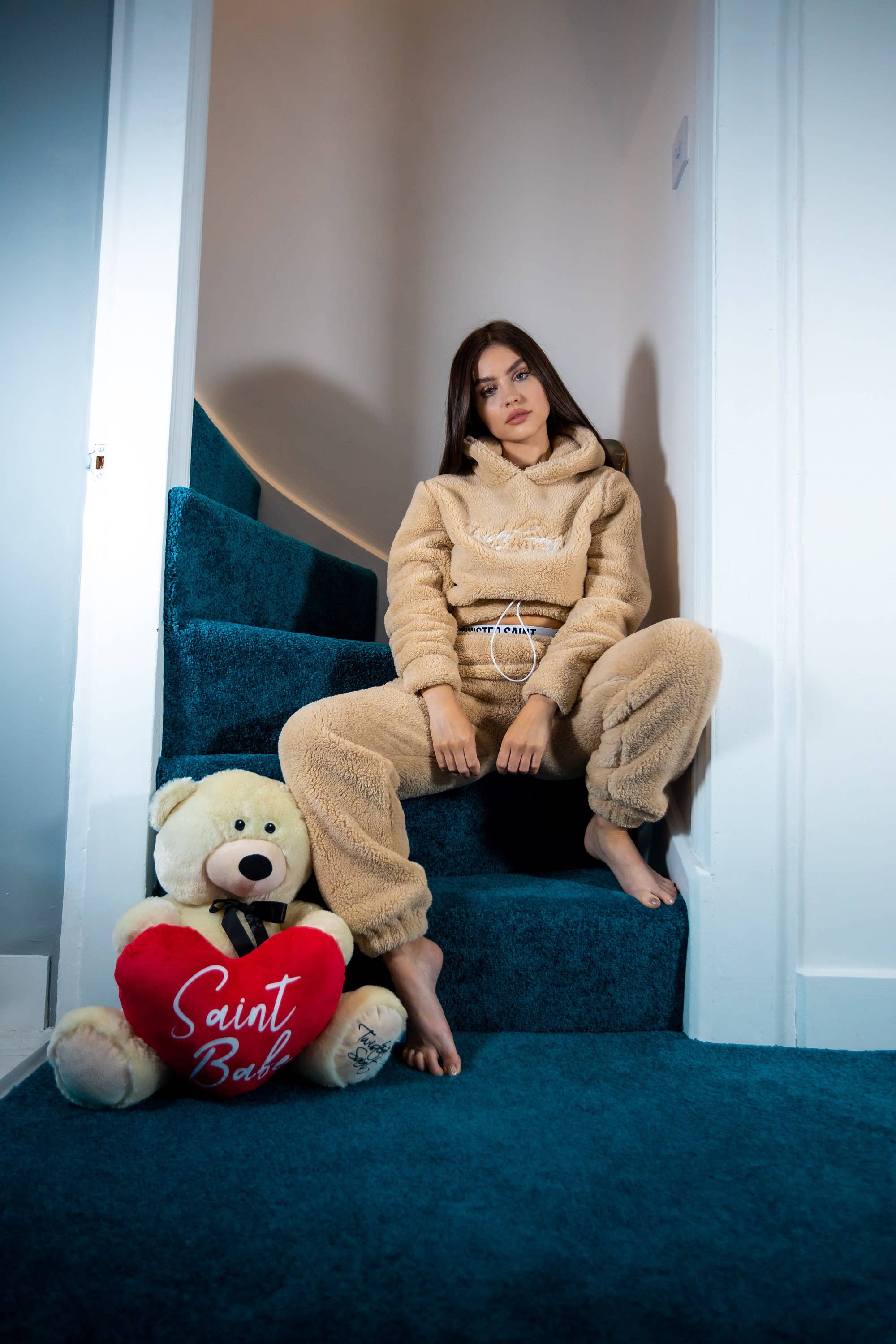 Twisted Saint – wholesale Tracksuit – Women′s – Women's Teddy Tracksuit