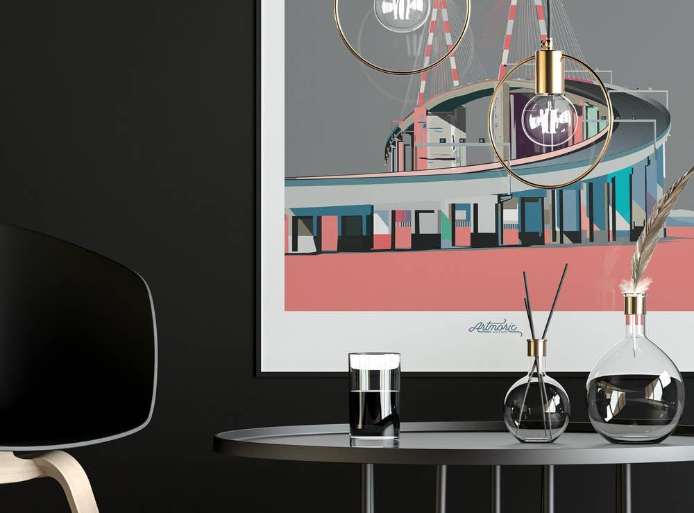 Artmoric - Wholesale Art Print - Saint-Nazaire/Saint-Nazaire Bridge2