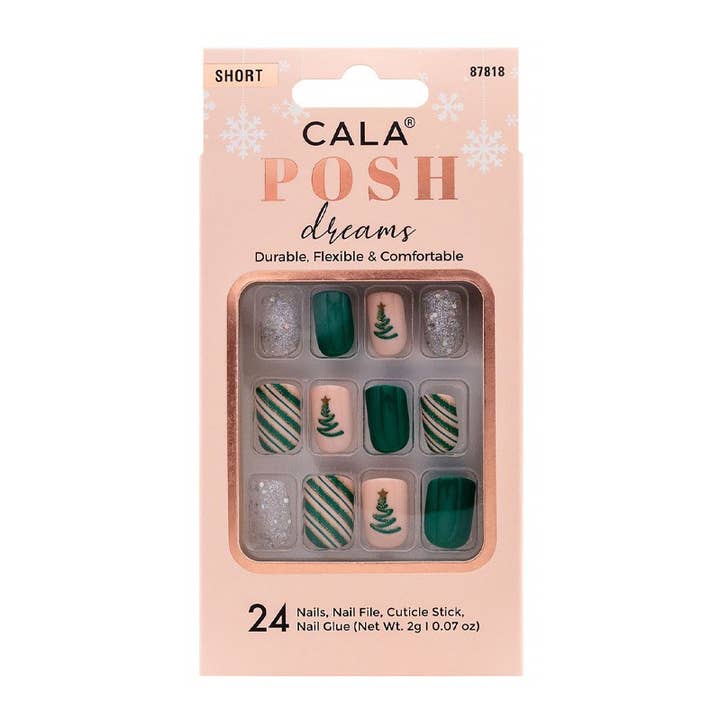 CALA 87818 Posh Dreams Press on Nails Kit - 6 set and other Purchase Wholesale custom press on nails. Free Returns & Net 60 Terms on Faire trending on Faire.