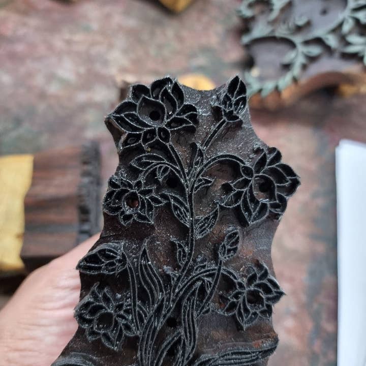 Paper Mirchi – Engroshandel Brevpapir/sæt med noteskort – Boks med håndlavede notekort - Sandook Ruby8