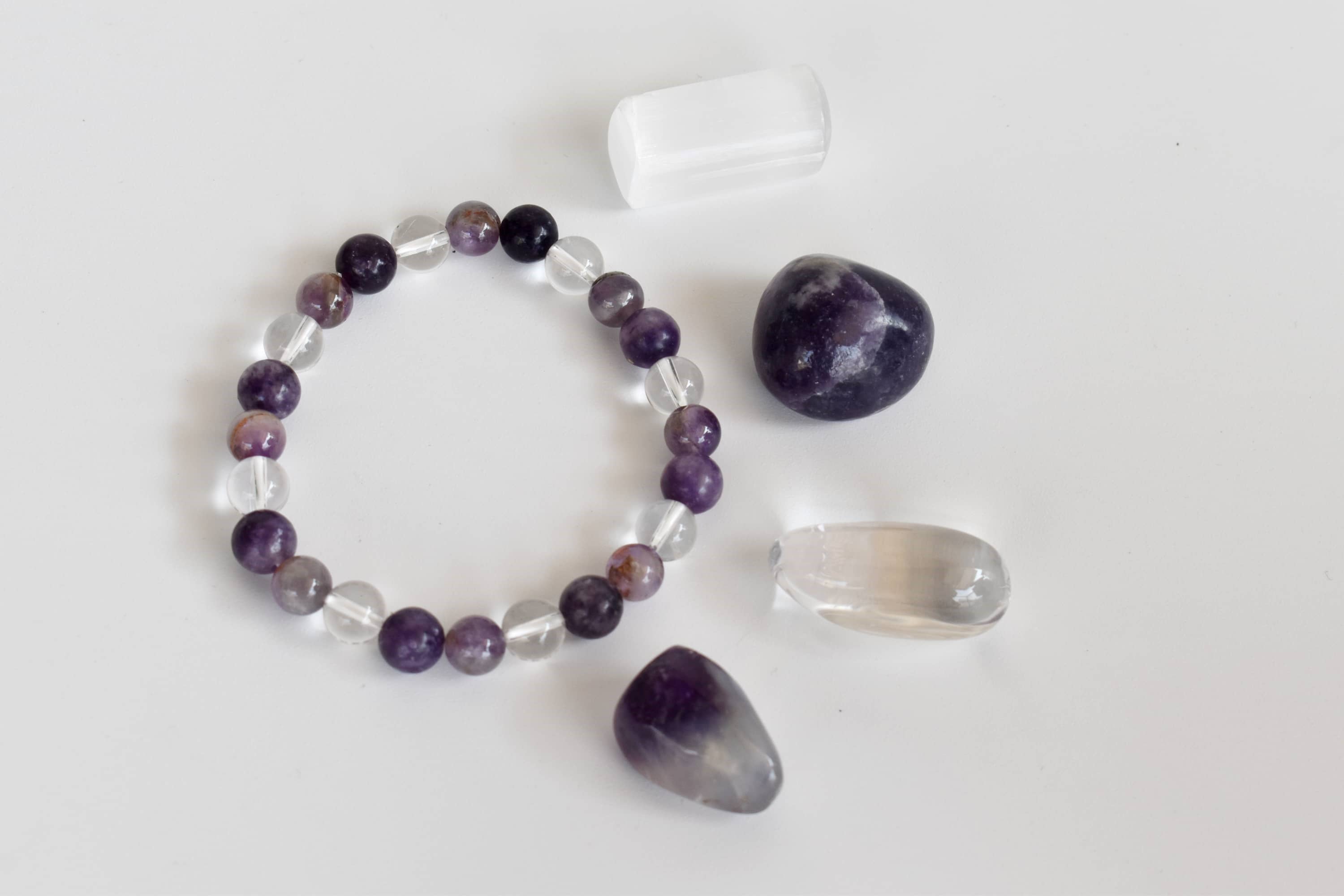 Soothing Crystals - Wholesale Spiritual Stone/Crystal - Chakra Gift Set | CROWN Chakra | Healing Gemstone Kit14
