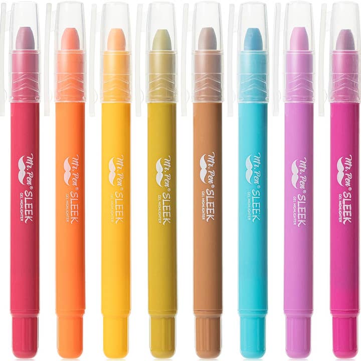 Mr. Pen- Gel Highlighter, 8 Pack, Sunshine & Smiles, Bible Highlighters No Bleed, No Bleed Highlighters, Bible Highlighter, Bible Markers for wholesale by Mr. Pen