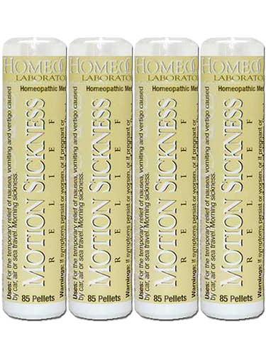 Motion Sickness Relief-4 pack for wholesale by HomeoCare