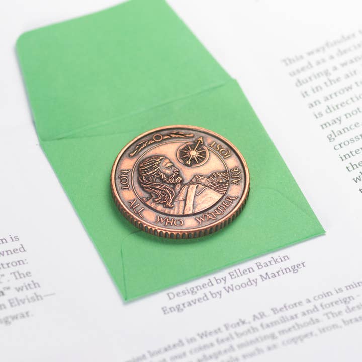 Shire Post Mint - Wholesale Keepsake Coin/Token - Middle Earth™ Wayfinder in solid Copper1