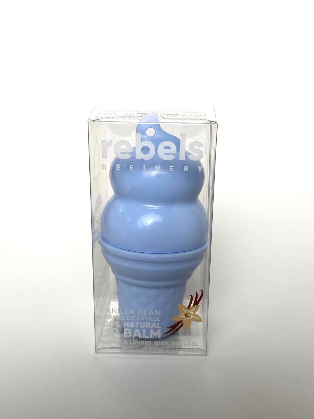 Blue Ice Cream Lip Balm 100% Natural for wholesale on Faire1