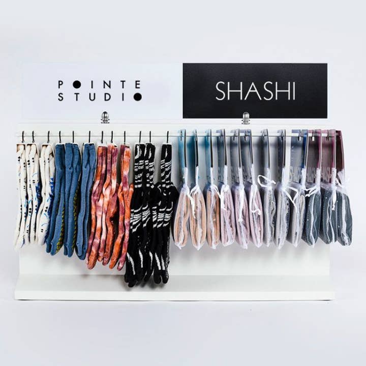 Pointe Studio + Shashi Countertop Display for wholesale by SHASHI