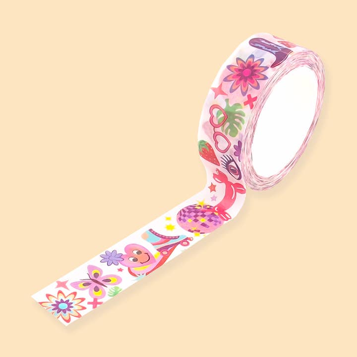 Cinta washi recuerdos de los años ochenta para venta al por mayor de wowgoods