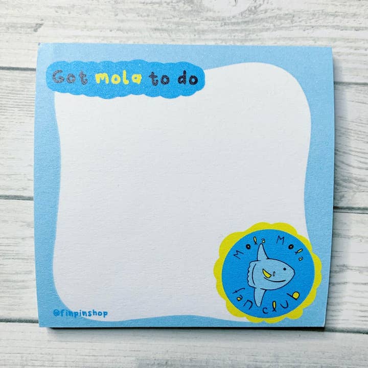 Fik mola at gøre • klæbrige noter! for engroshandel hos Fin Pin Shop