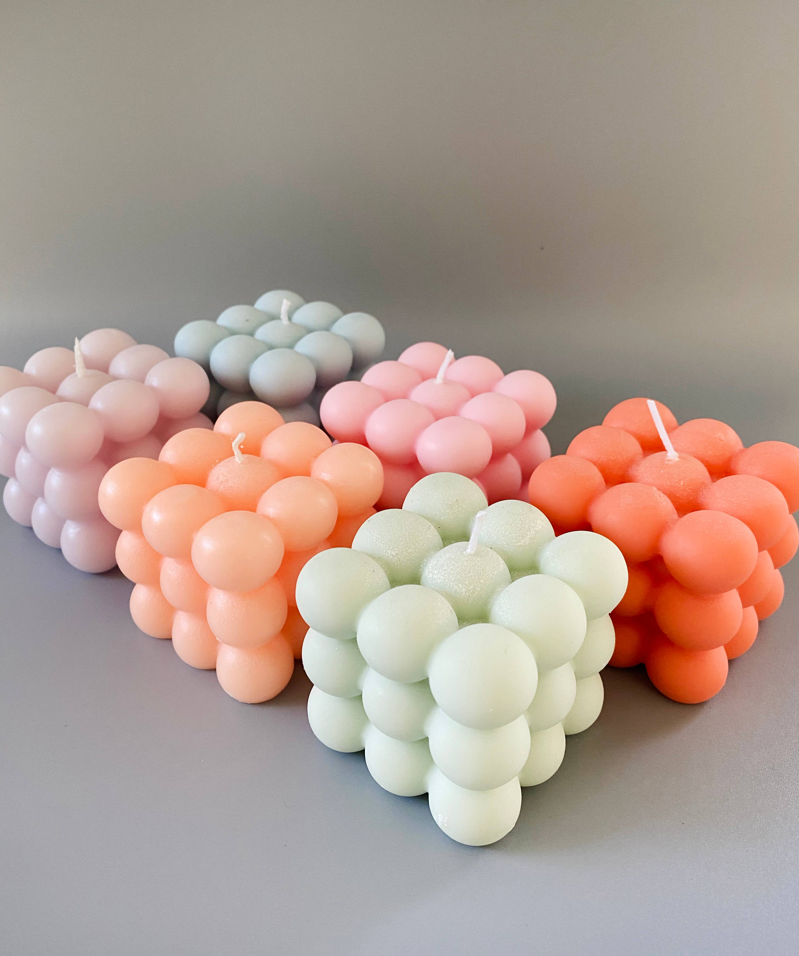 Syd's Wicks - Vendita all'ingrosso Candele regalo - Candela Bubble Cube1