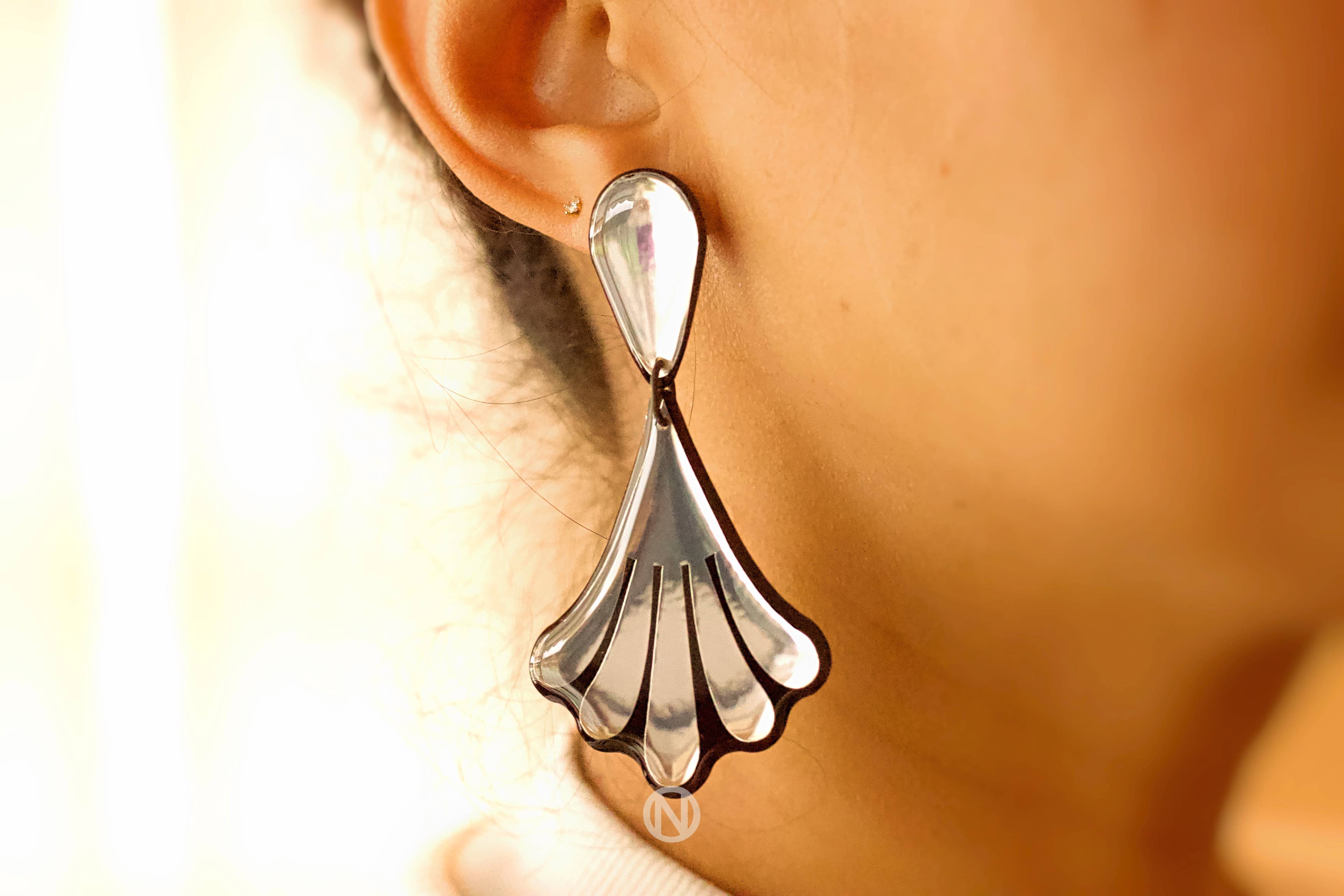 Naoi - Vendita all'ingrosso Orecchini pendenti - Orecchini Statement Gatsby - Realizzati a Mano su Ordinazione4