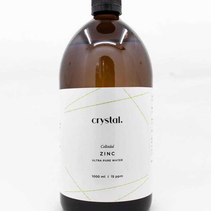 Crystal Colloidals - Vente Supplément oral/vitamine - Zinc colloïdal1