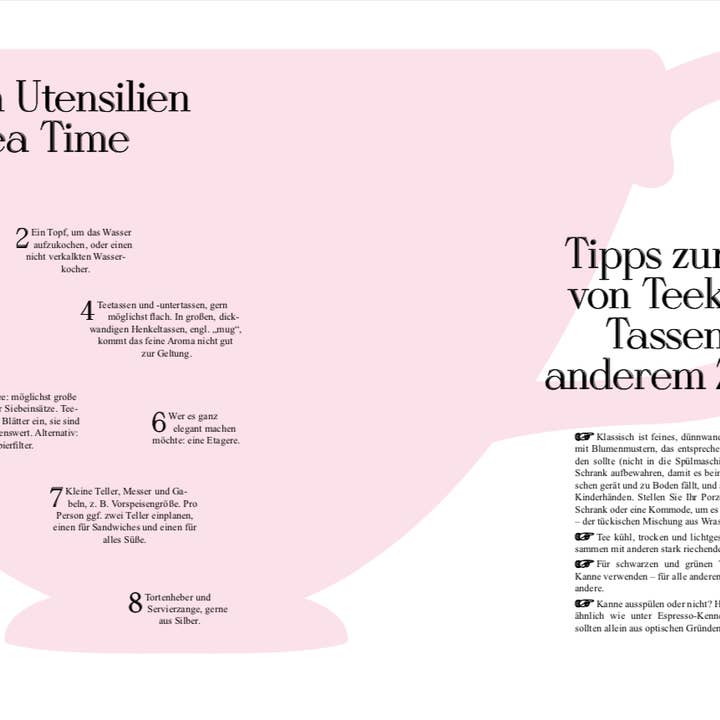 Callwey GmbH - Wholesale Cookbooks & Food - Tea Time: Recipes, Tradition, and Tea Culture (German)5