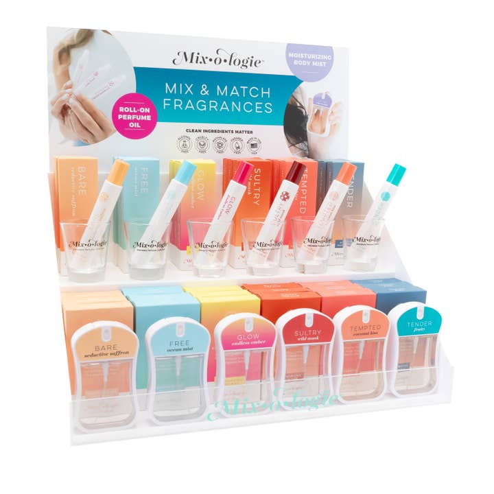 Mixologie - Vente Parfum/Eau de toilette - Combo pré-emballé Rollerball & Brume pour le corps1