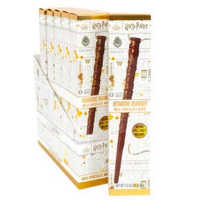 L&F Universal Goods - Wholesale Chocolate - Jelly Belly Harry Potter Chocolate Wand Hermoine 12/1.5OZ0
