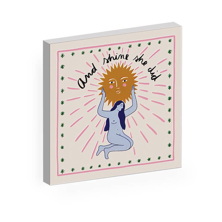 Papernest - Wholesale Magnet - And Shine She Did Magnet - Wholesale0