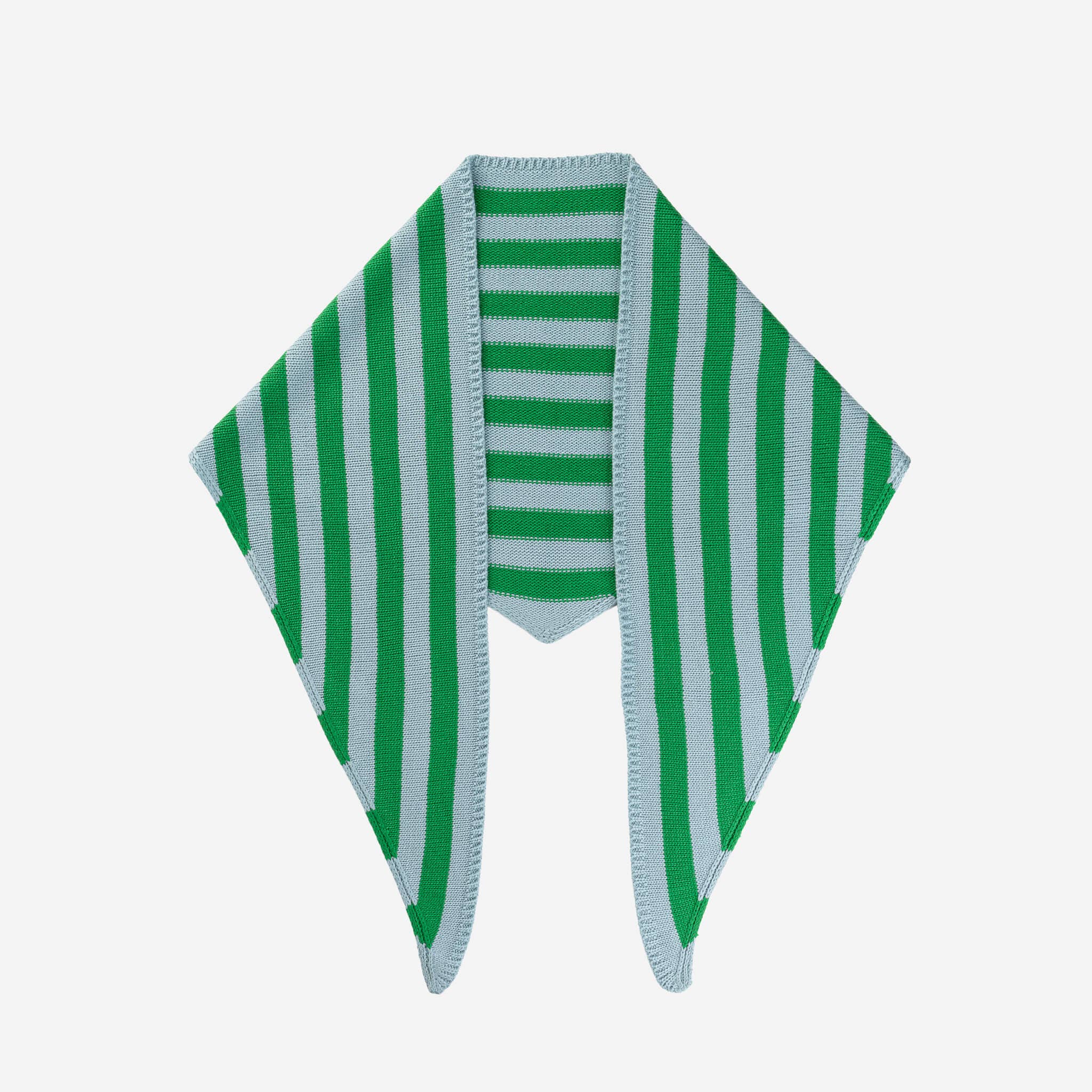 VERLOOP | knits - Wholesale Scarf - Women's - Simple Stripe Triangle Scarf0