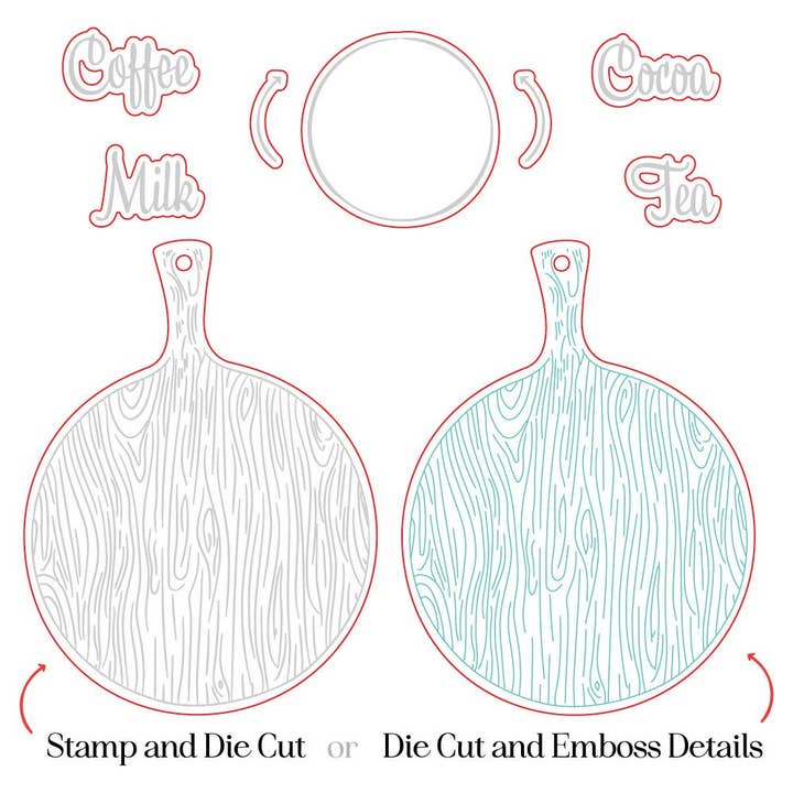 Homemade With Love - Honey Cuts - Coordinating Dies for wholesale by Honey Bee Stamps