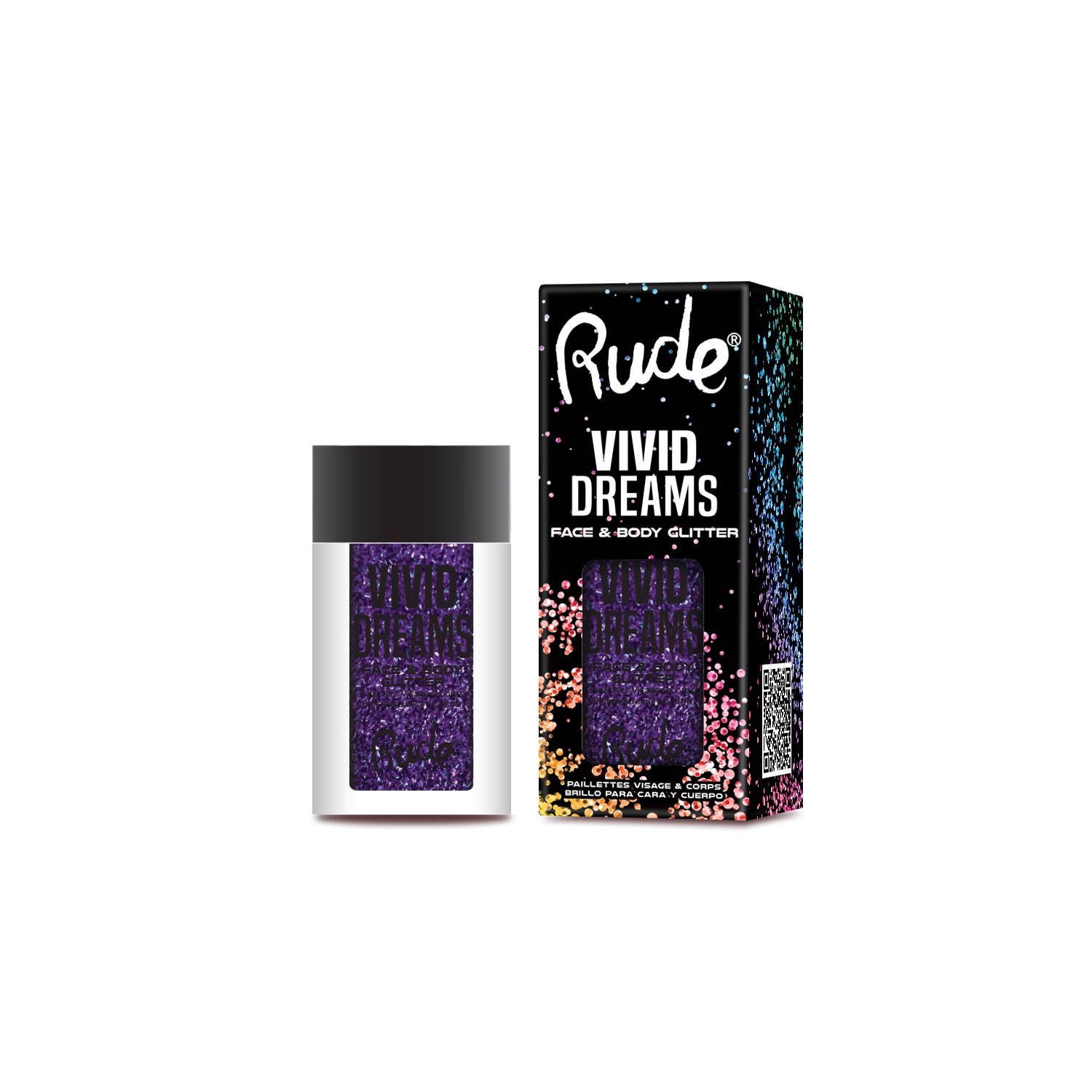Rude Cosmetics - Wholesale Body Glitter/Shimmer - Vivid Dreams Face & Body Glitter14