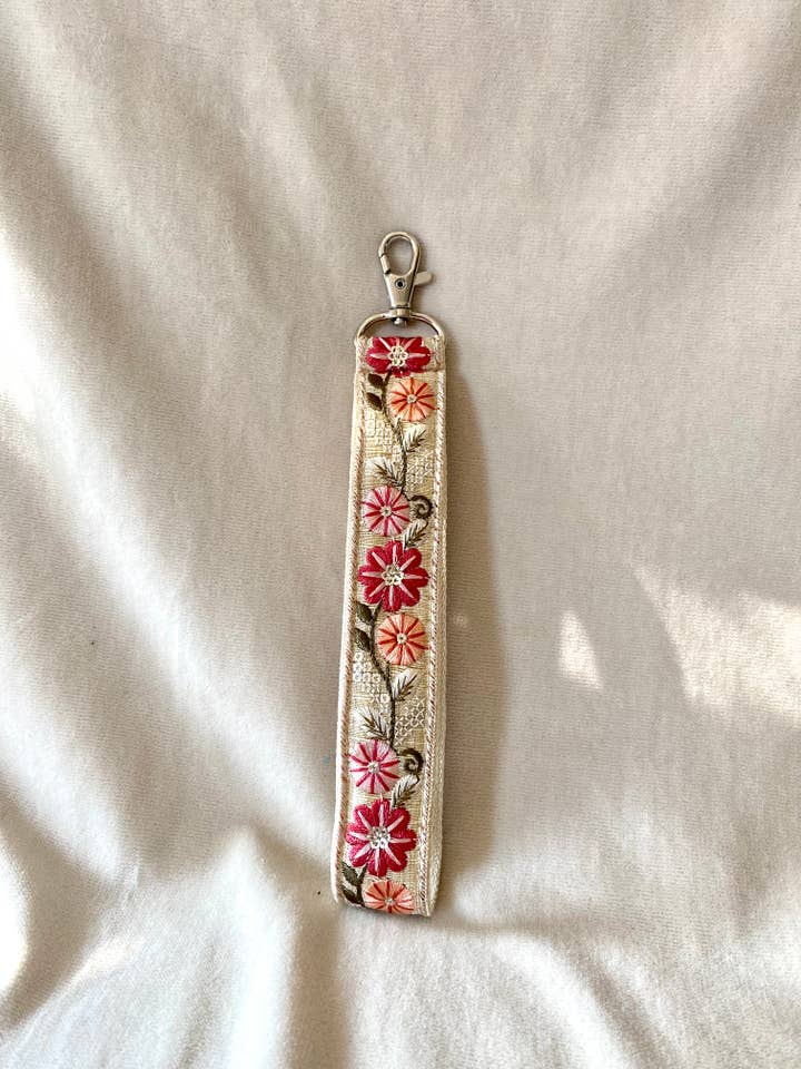 Handmade Phone Cord/Bag Charm/Long Keychain - Autumn for wholesale by Temple of Treasure