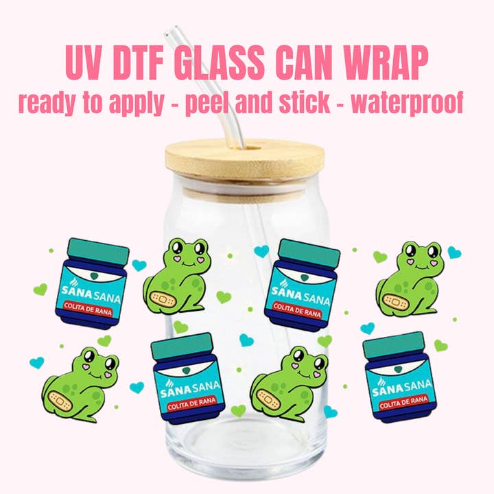 UV DTF Cup Wrap #457 for wholesale by One Stop Cups