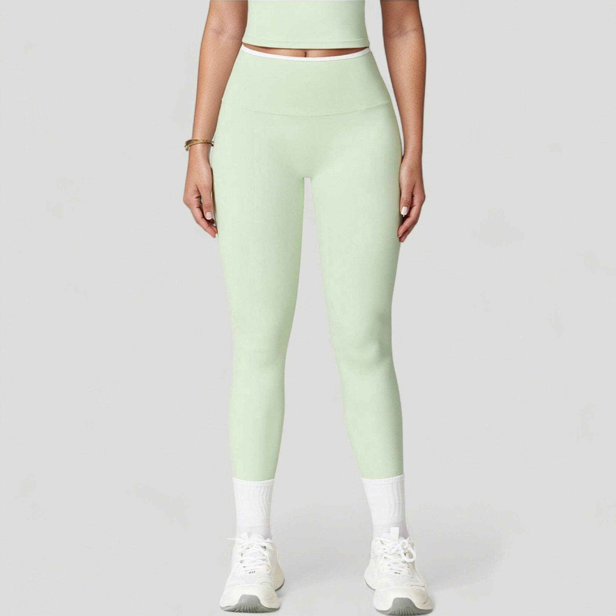 Active by Anna-Kaci - Wholesale Athletic/Lounge Leggings - Women's - High Waist Seamless Leggings with Tummy Control and Sculptin8