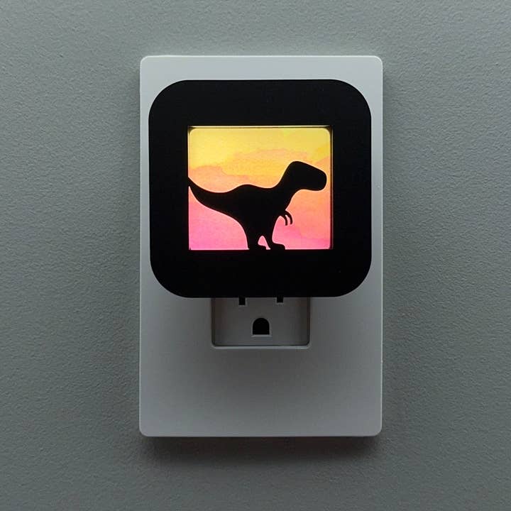 Tyrannosaurus Rex Dinosaur Night Light for wholesale by Swaplights Night Lights