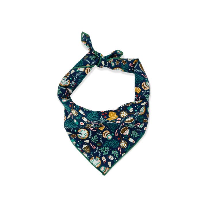 Dog Bandana | Pet Accessories | Holiday Feast | Oxford for wholesale by The Oxford Dog