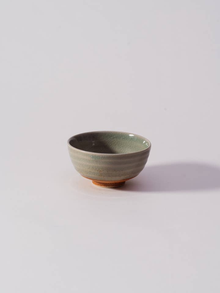 Crackle Glaze Rice Bowl Gray for wholesale by LAKOLE