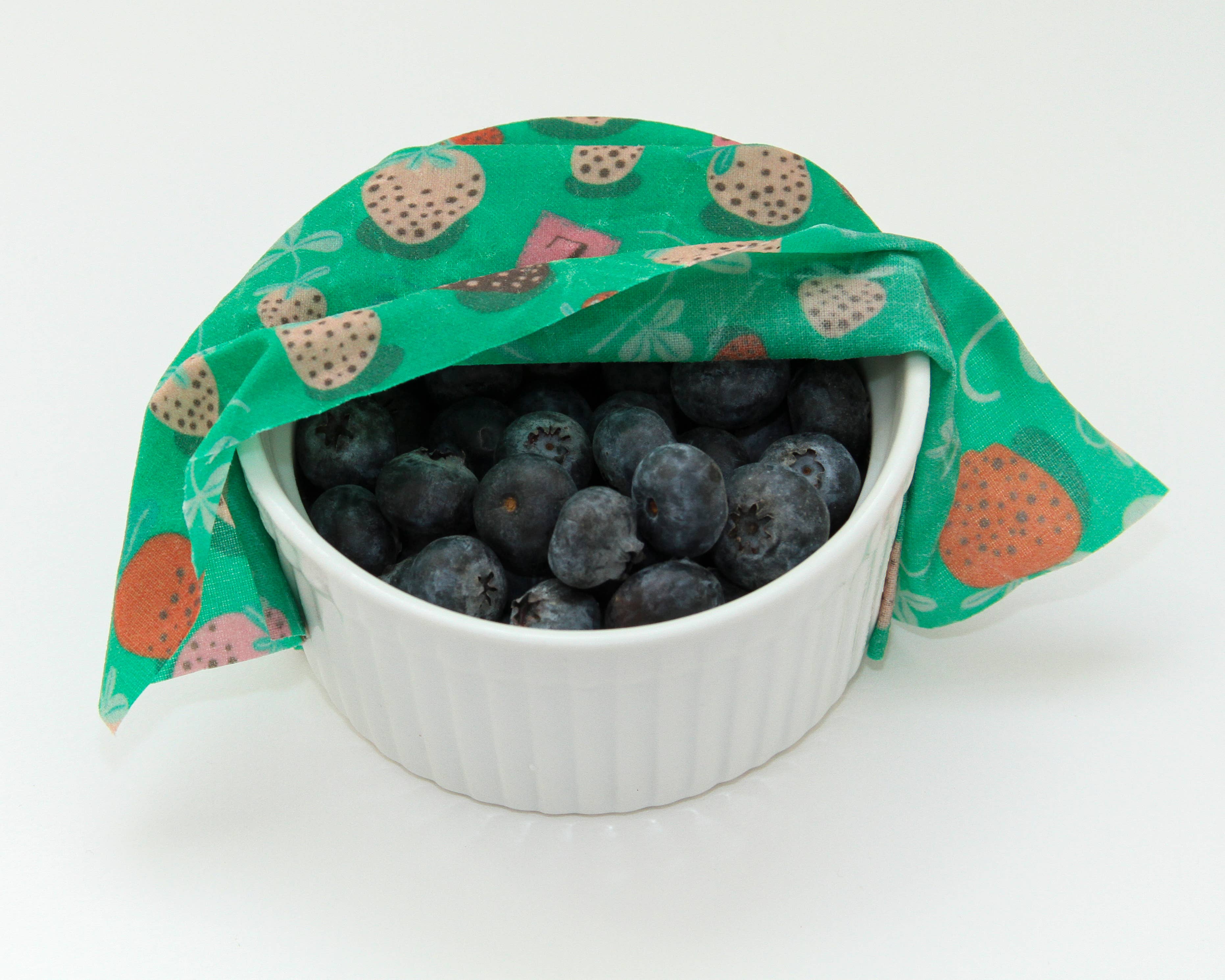 Z Wraps – wholesale Livsmedelsförvaring omslag/väska – Z Wraps 5-pack återanvändbar matförpackning - löv/bin/jordgubbe2