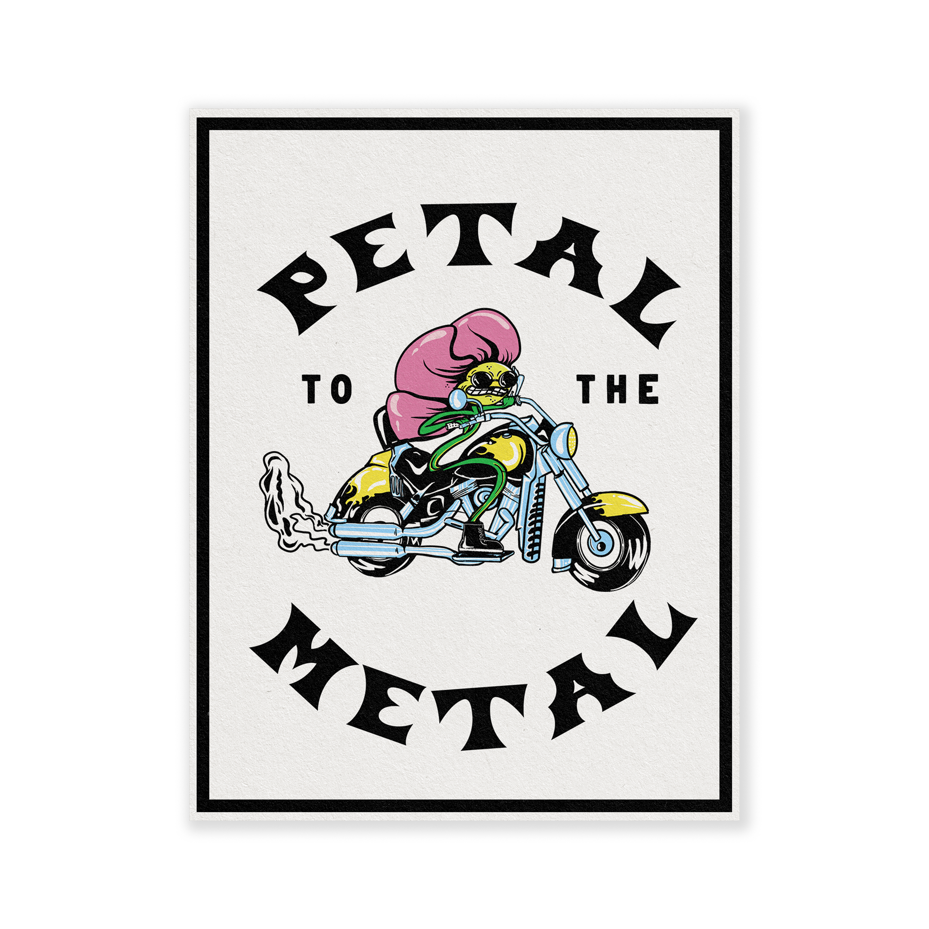 HanFran - Wholesale Art Print - Petal to the Metal Print0