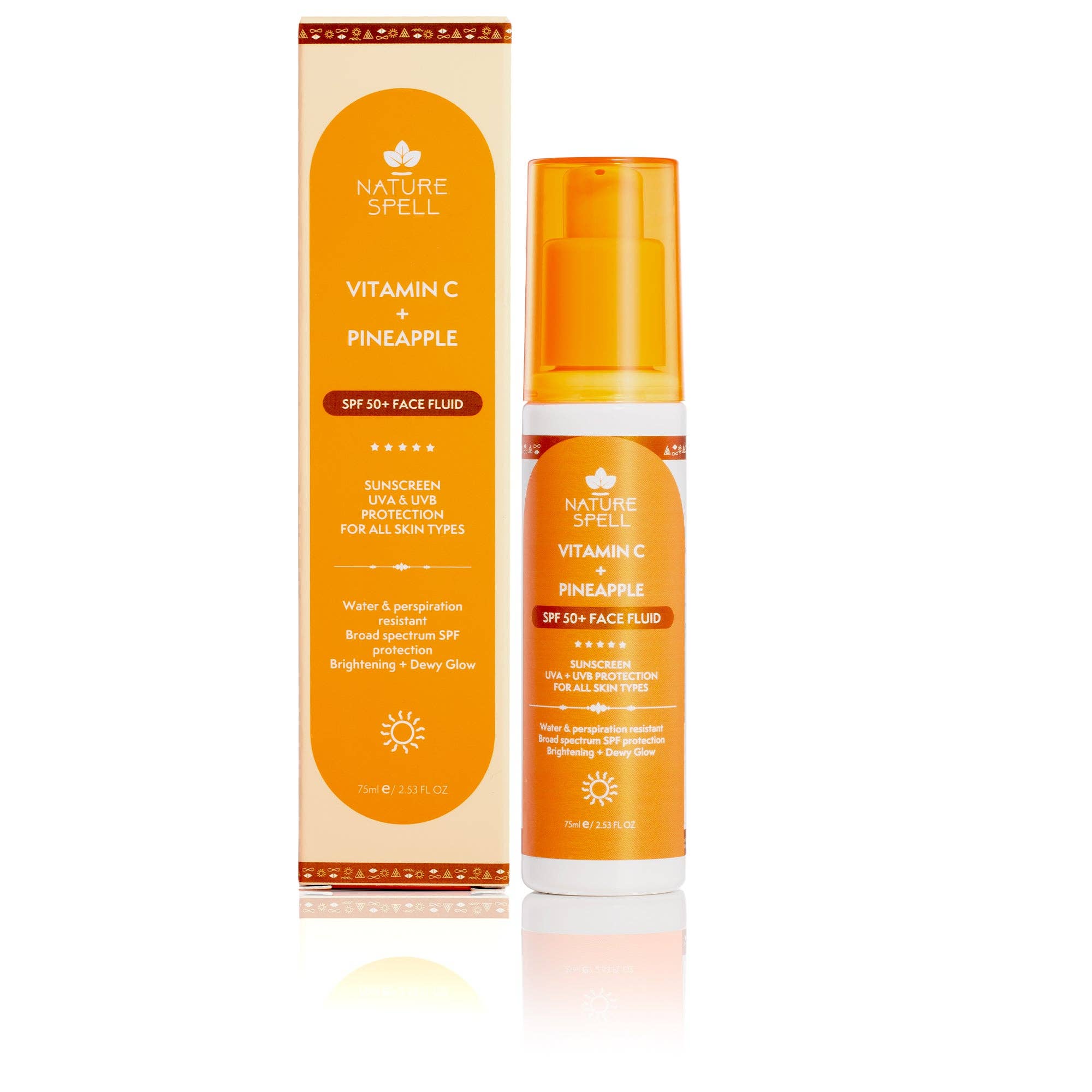 Nature Spell – wholesale Sunscreen – Nature Spell Vitamin C & Pineapple SPF50+ Face Fluid8