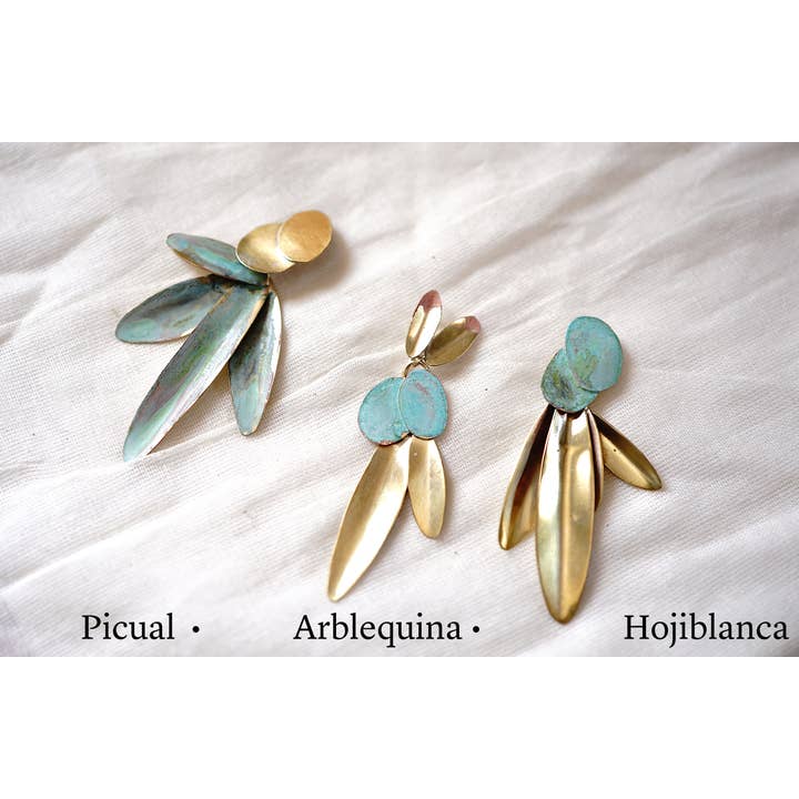 Maria rosua - Wholesale Dangle Earrings - Olive Earrings14