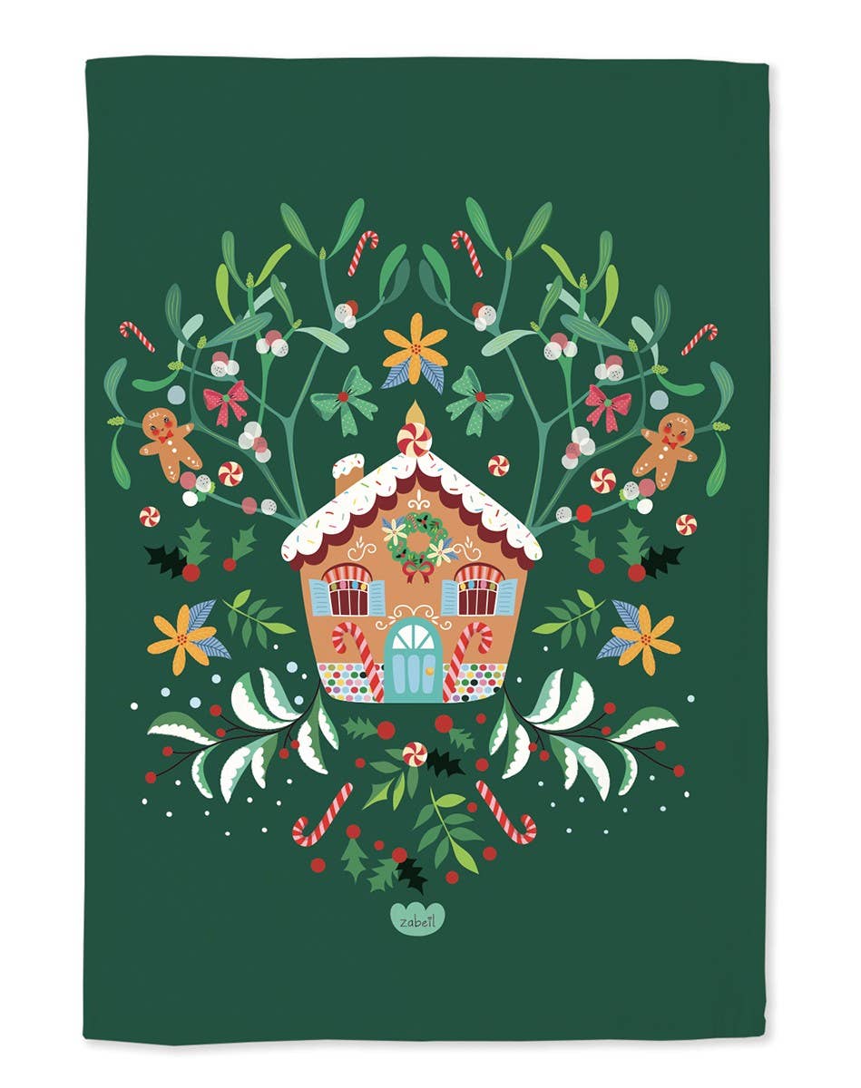 Maison Royal Garden – Toalha de chá por atacado – Pano de prato 100% algodão orgânico (GOTS) - Maison bonbon0