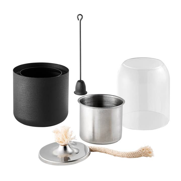 Danya B - Wholesale Fire Pit - Ambrose Oil Lamp Tabletop Fire Pit Set of 211