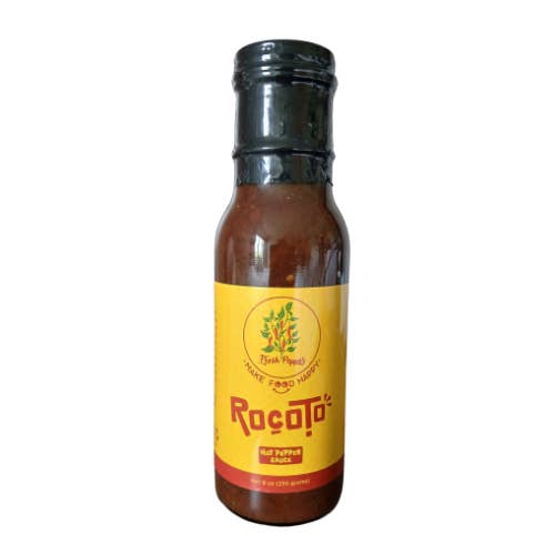 Fresh Pepper Sauce - Wholesale Hot Sauce - Case of 12 Bottles - Rocoto Hot Pepper Sauce
