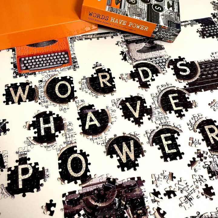 Gibbs Smith - Wholesale Puzzle - Adult - Words Have Power Puzzle1