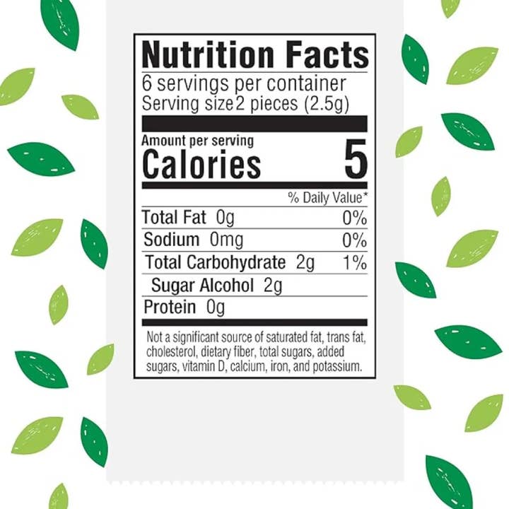 Stevita Naturals - Wholesale Chewing Gum - Hum Sugar-Free Gum - Natural Cinnamon Flavor