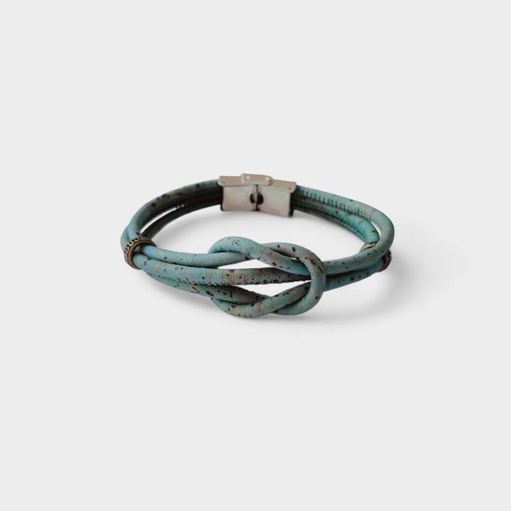 Karmyliege - Wholesale Jewelry - Men's - Yann cork men's bracelet - Vegan jewelry