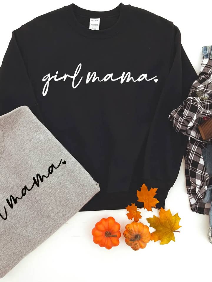 Pige Mama Sweatshirt for engroshandel hos SGB Wholesale