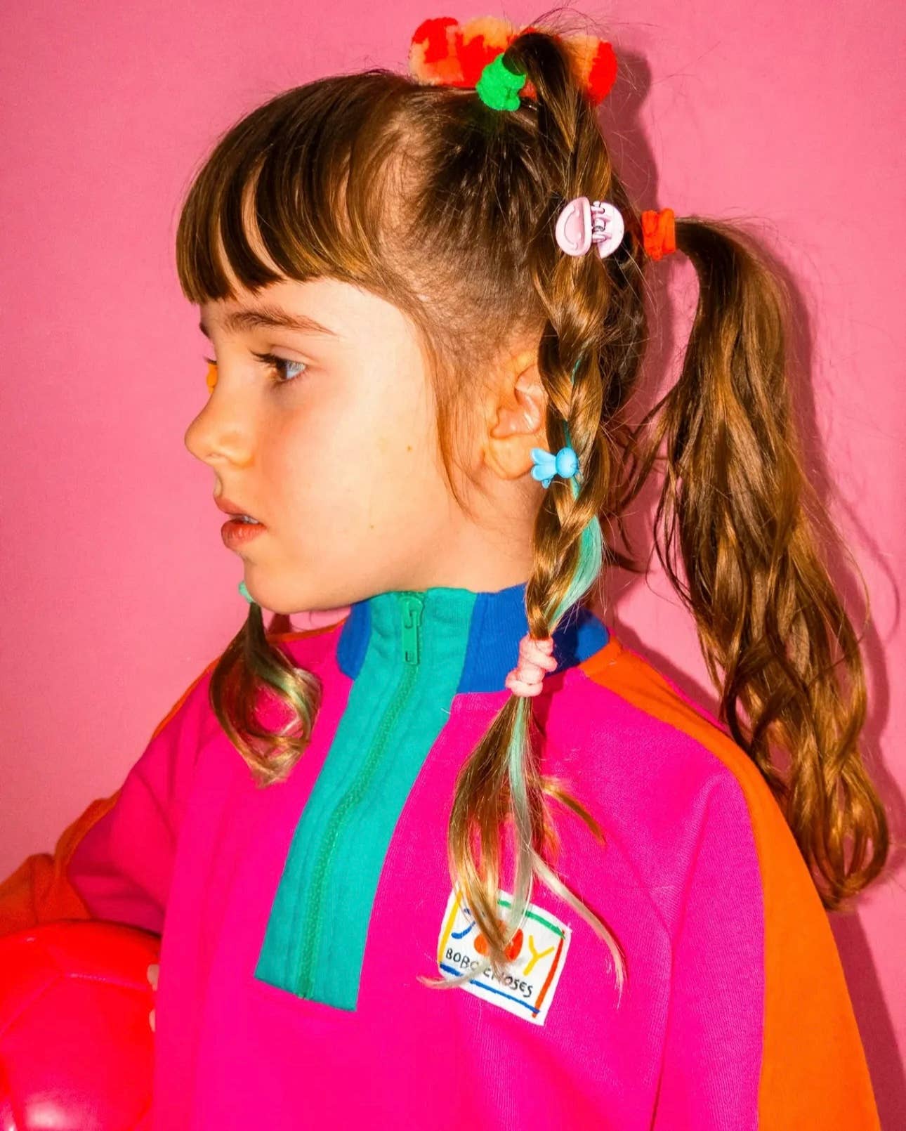 Eggy Cakes - Wholesale Hair Clip - Kids - Bears & Bunnies Hair Claw & Tie Set3