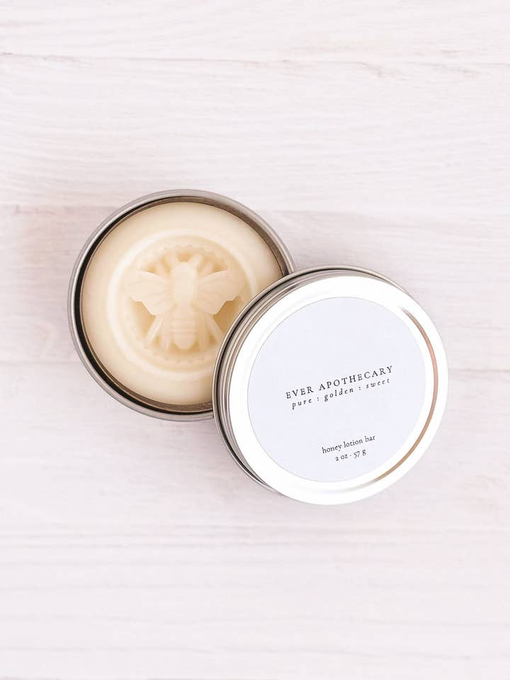 Honey Lotion Bar for wholesale by Ever Apothecary