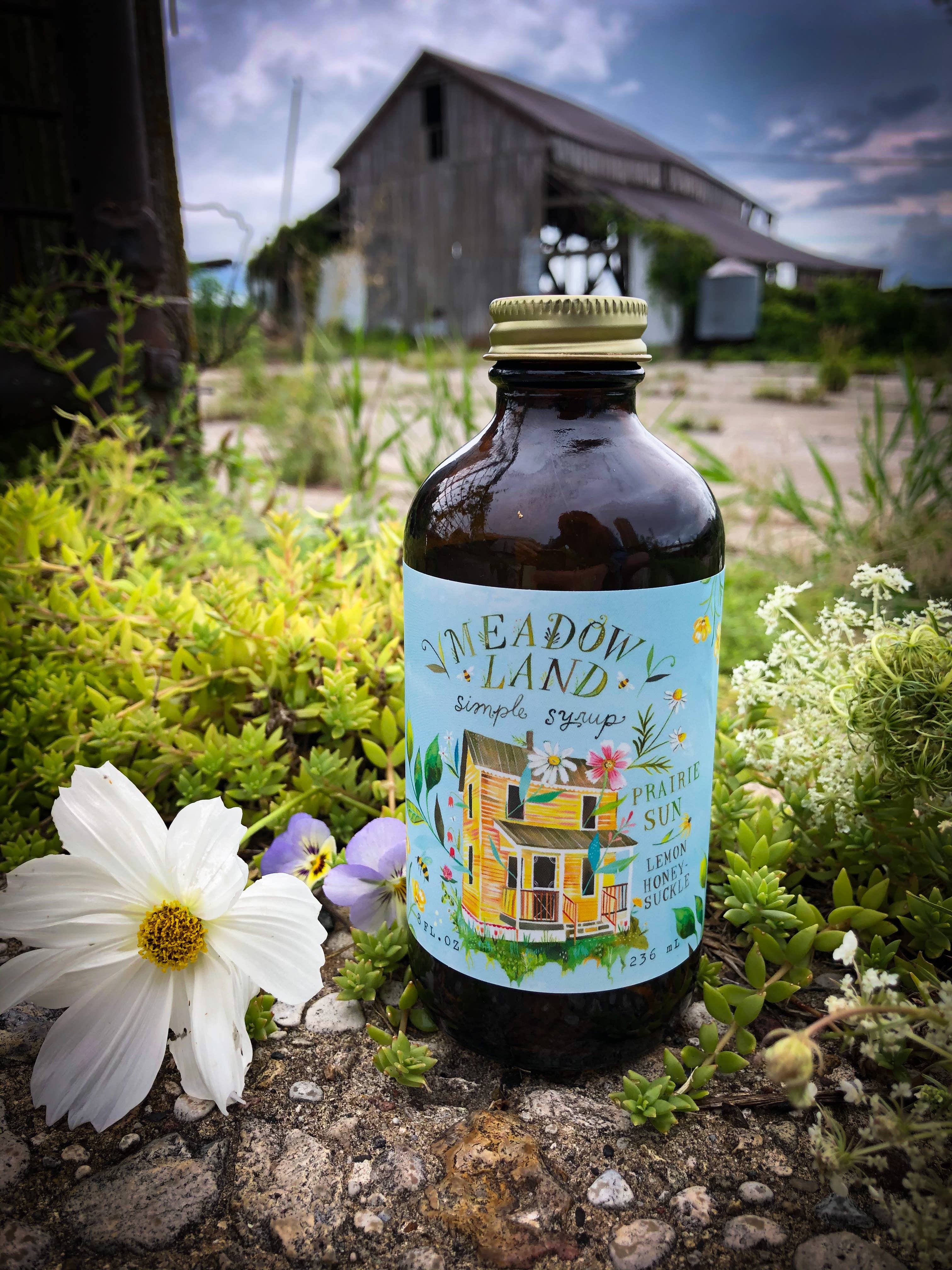 Meadowland Syrup - Wholesale Cocktail Mix/Syrup - Prairie Sun Simple Syrup1