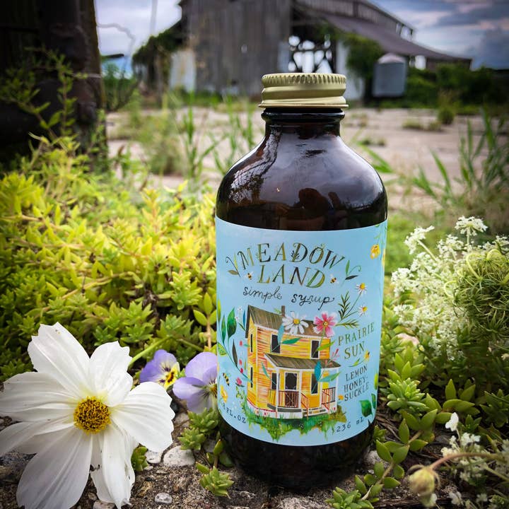 Meadowland Syrup - Wholesale Cocktail Mix/Syrup - Prairie Sun Simple Syrup1