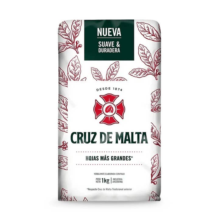 Cruz de Malta Yerba Mate 1 kg for wholesale by Der Argentinische markt