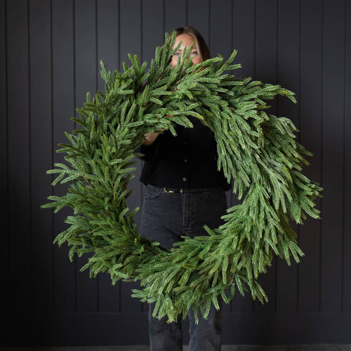 Couronne Norfolk Full Real Touch - 34" pour la vente par Luxe B Co Canada