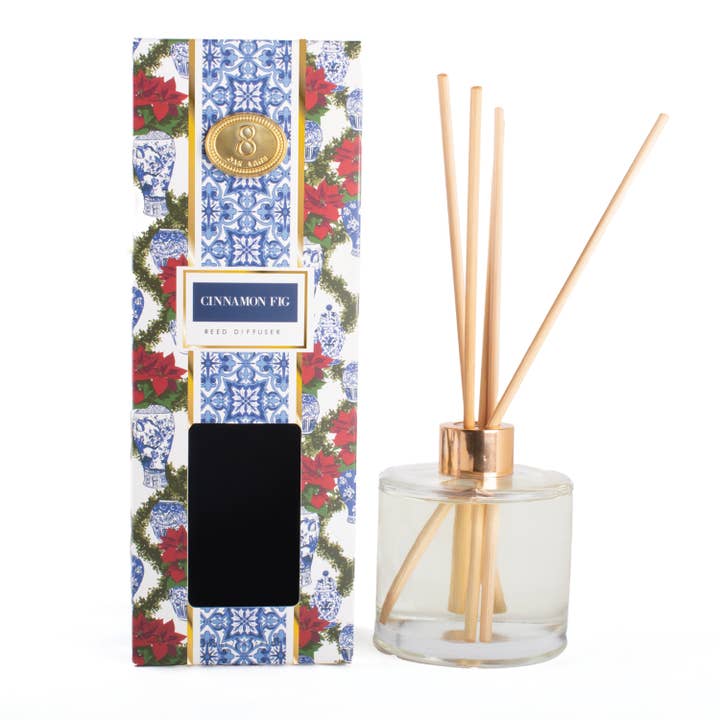 Cinnamon Fig Reed Diffuser for wholesale by 8 Oak Lane