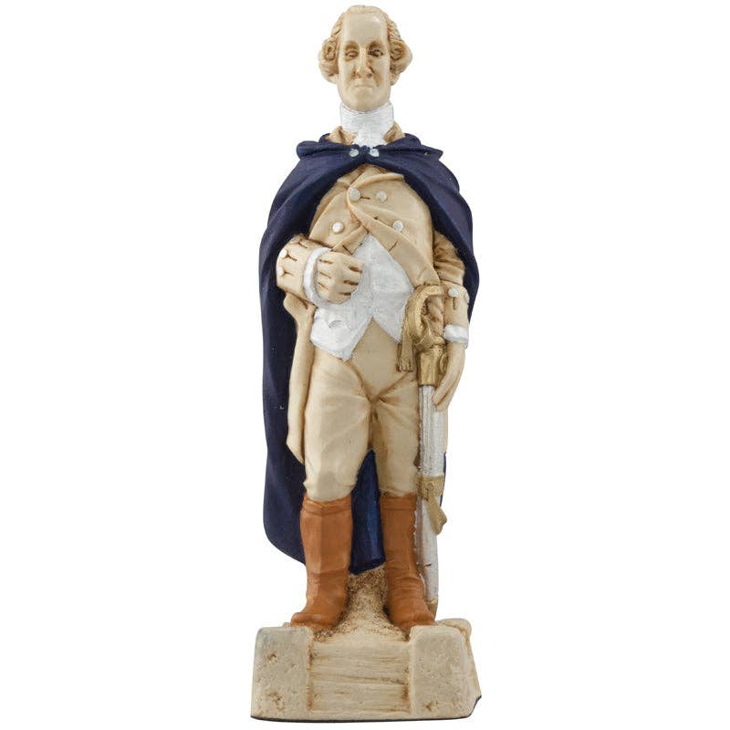 Timeline Gifts Ltd - Vente Jeux de société - Jeu d'échecs peint à la main - Guerre d'indépendance américaine8