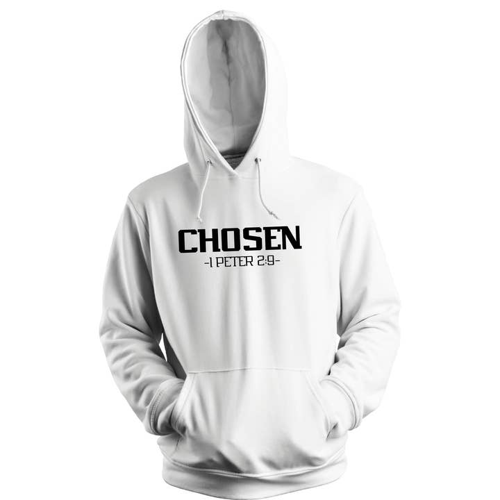 Love Ann Joy Apparel, LLC - Wholesale Hoodie - Men's - Chosen 1 Peter 2:9 Christian Hoodie - Faith Sweatshirt2