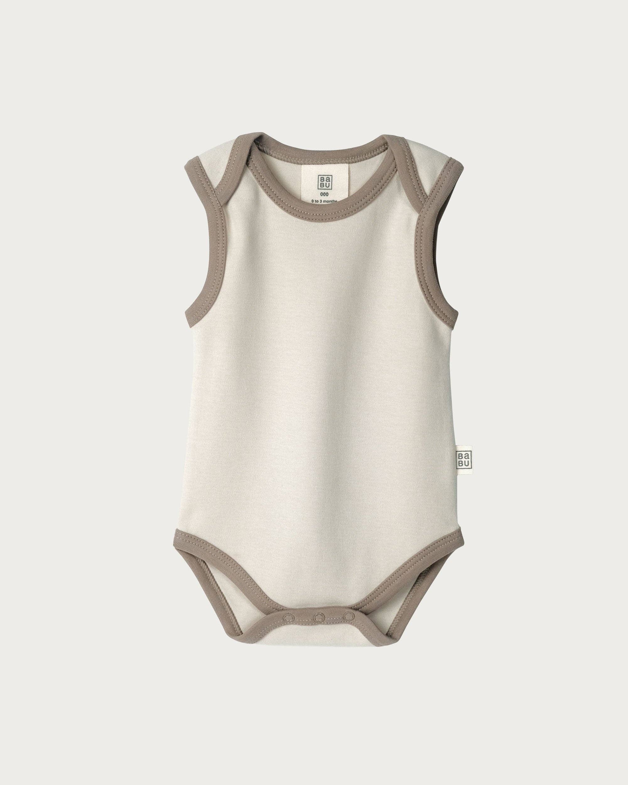 Babu – wholesale Overall - Baby – Singlet Bodysuit - Havrekontrast0