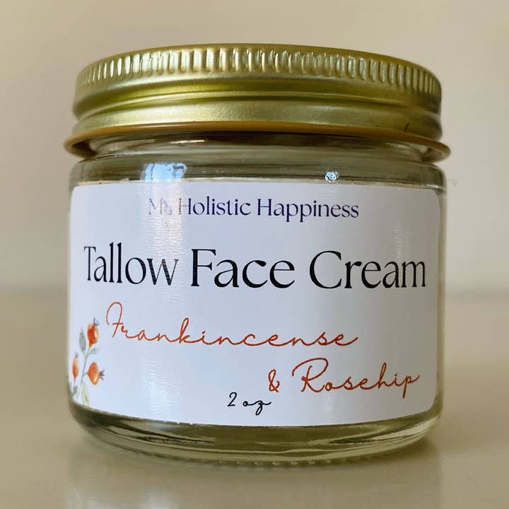 My Holistic Happiness - Wholesale Facial Moisturizer - Tallow Frankincense Face Cream0